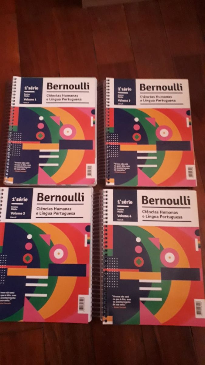 Livros Coleção Ensino Médio - Bernoulli Sistema De Ensino - 1ª Série ...