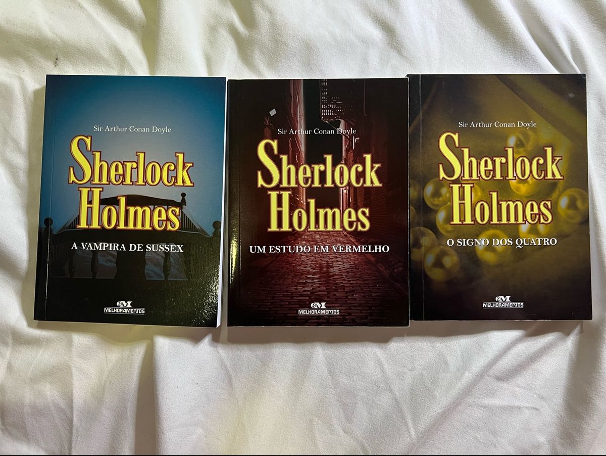 Livros Coleção Sherlock Holmes Livro Melhoramentos Usado enjoei