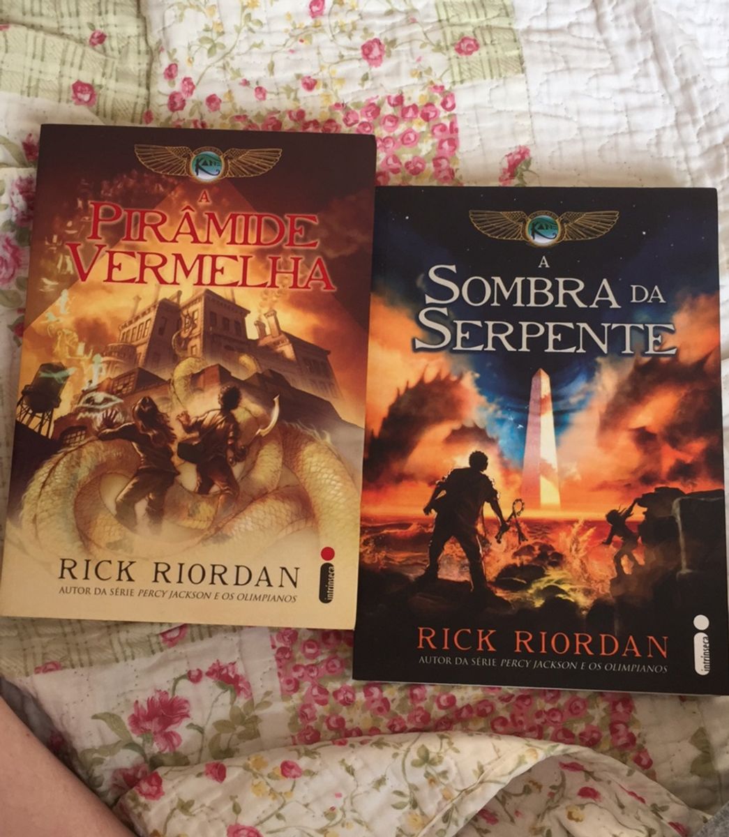 Livros Crônicas Dos Kane 1 E 3 Rick Riordan Livro Intrinseca Nunca