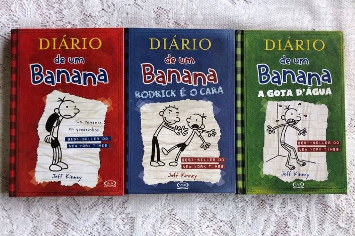 Livros da Coleção Diário de Um Banana Livro Usado 46370898 enjoei