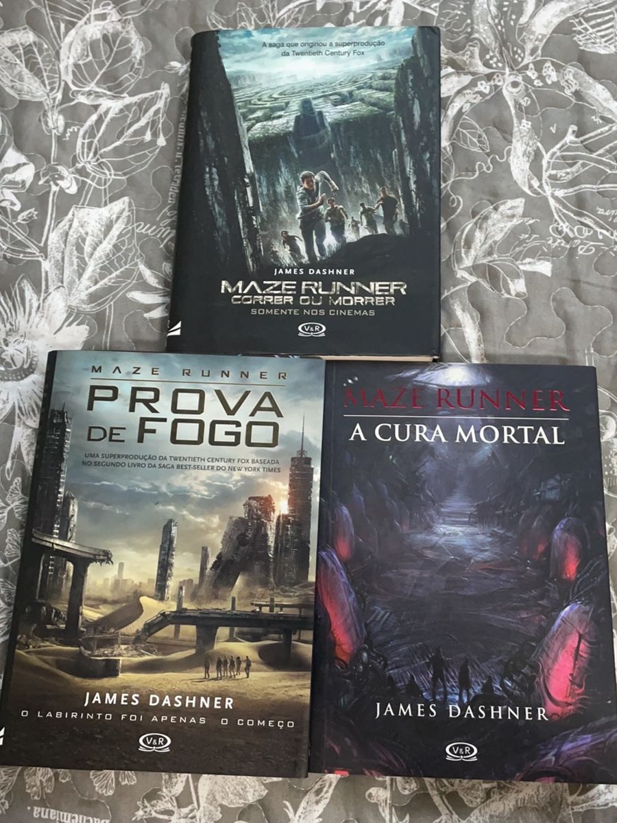 Livros da Série Maze Runner Livro V&R Usado 74285179 enjoei