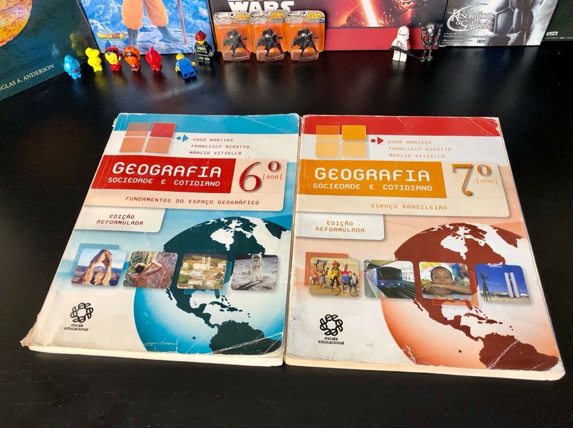 livros de geografia / geografia - sociedade e cotidiano - ensino fundamental e médio / livro escolar - livraria escala educacional