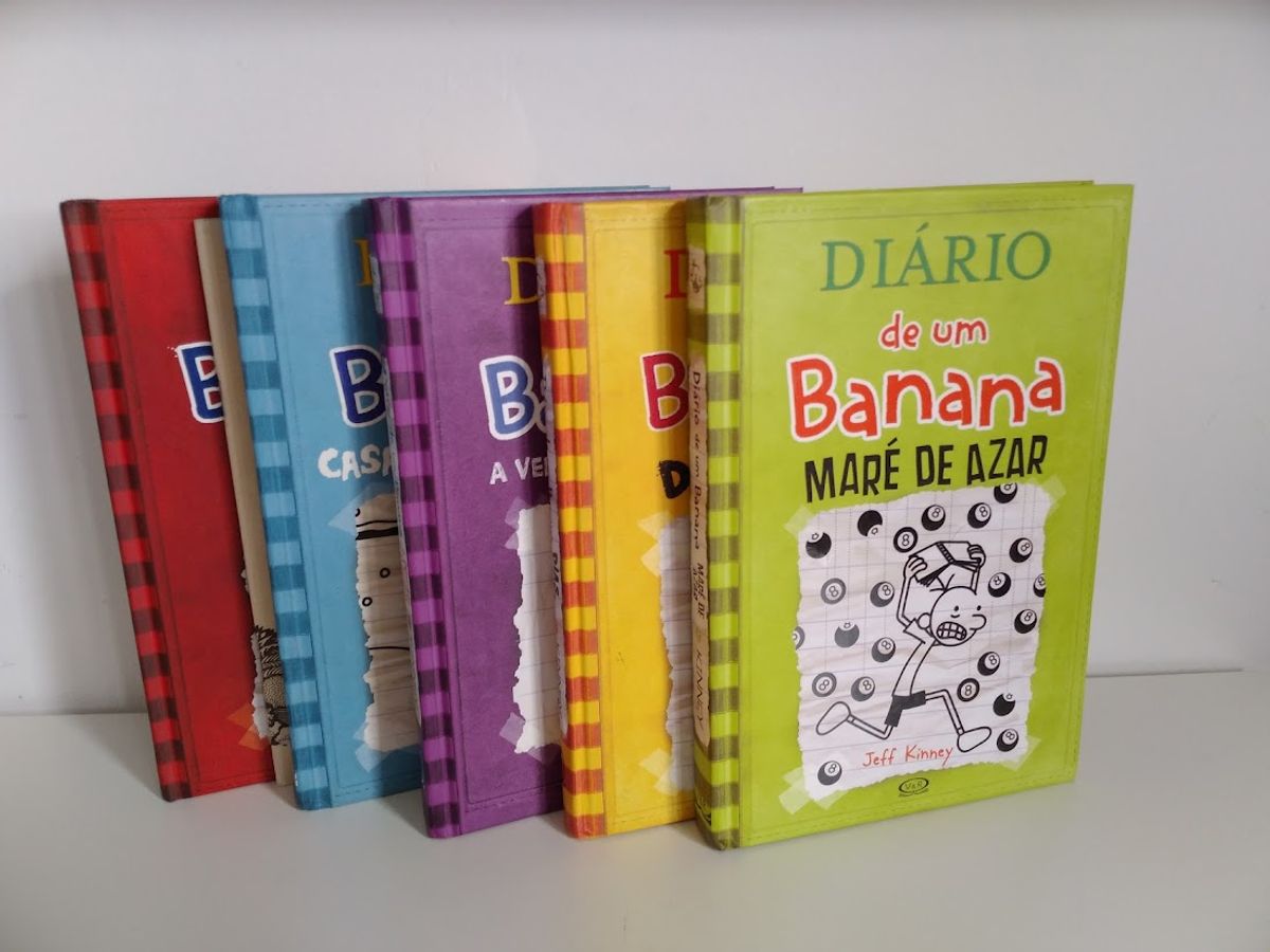 Livros Diário De Um Banana Cinco Livros Livro Vandr Usado 72627229 Enjoei 1426