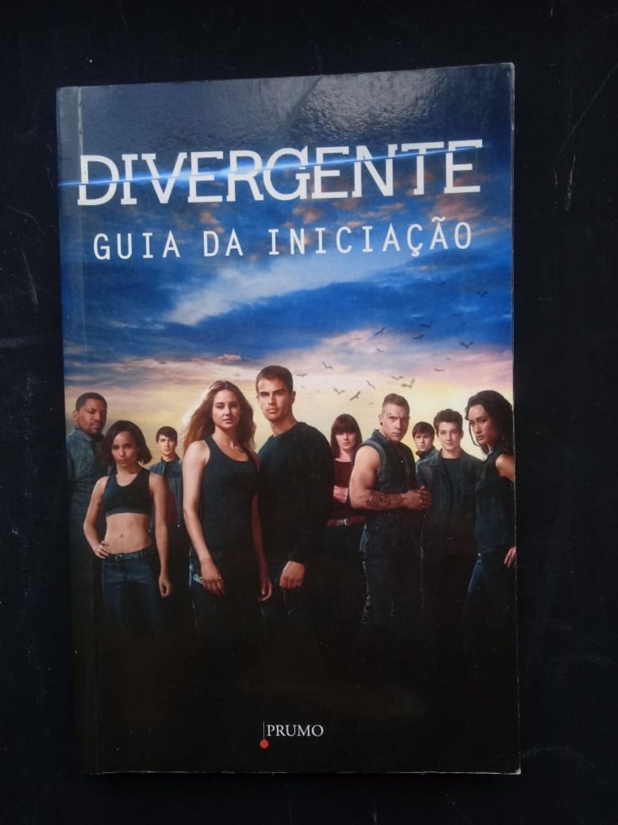 Livros Divergente: Guia da Iniciação e Guia Oficial do Filme