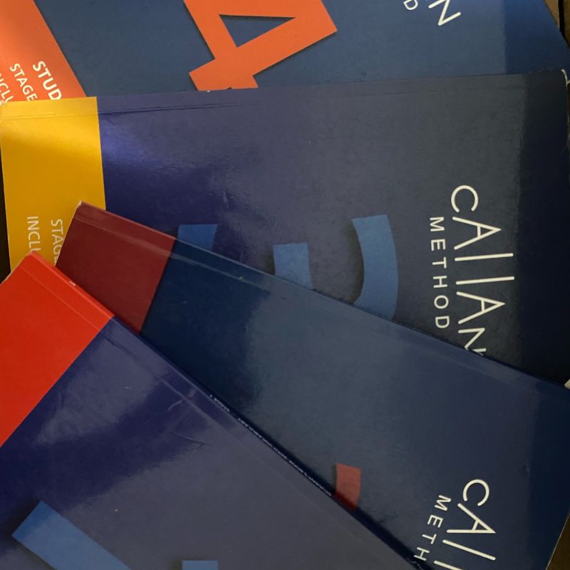 Livros do 1 Ao 4 Callan Method | Callan Usado 105847489 | enjoei
