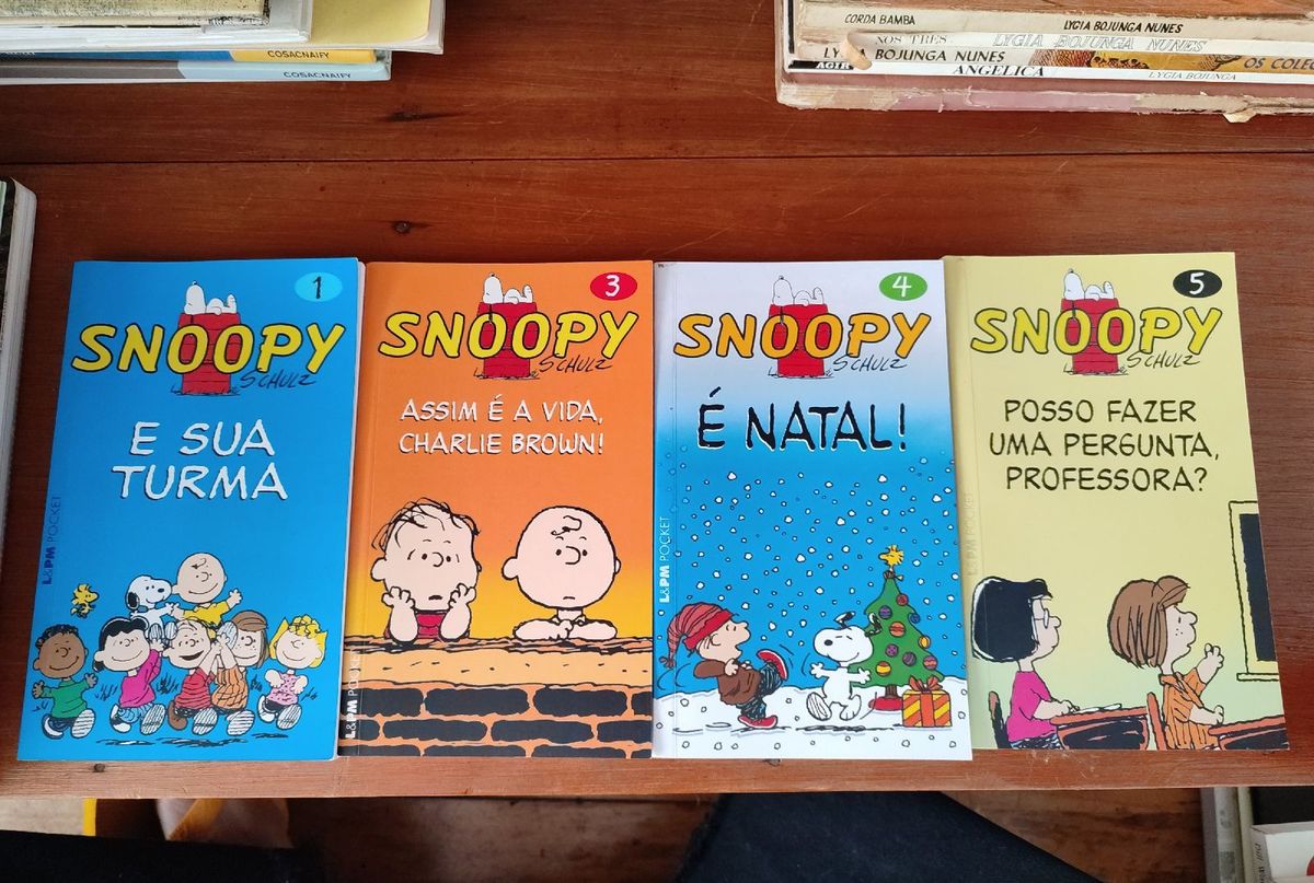 Livros em Quadrinhos Snoopy | Livro L&Pm Usado 83850712 | enjoei