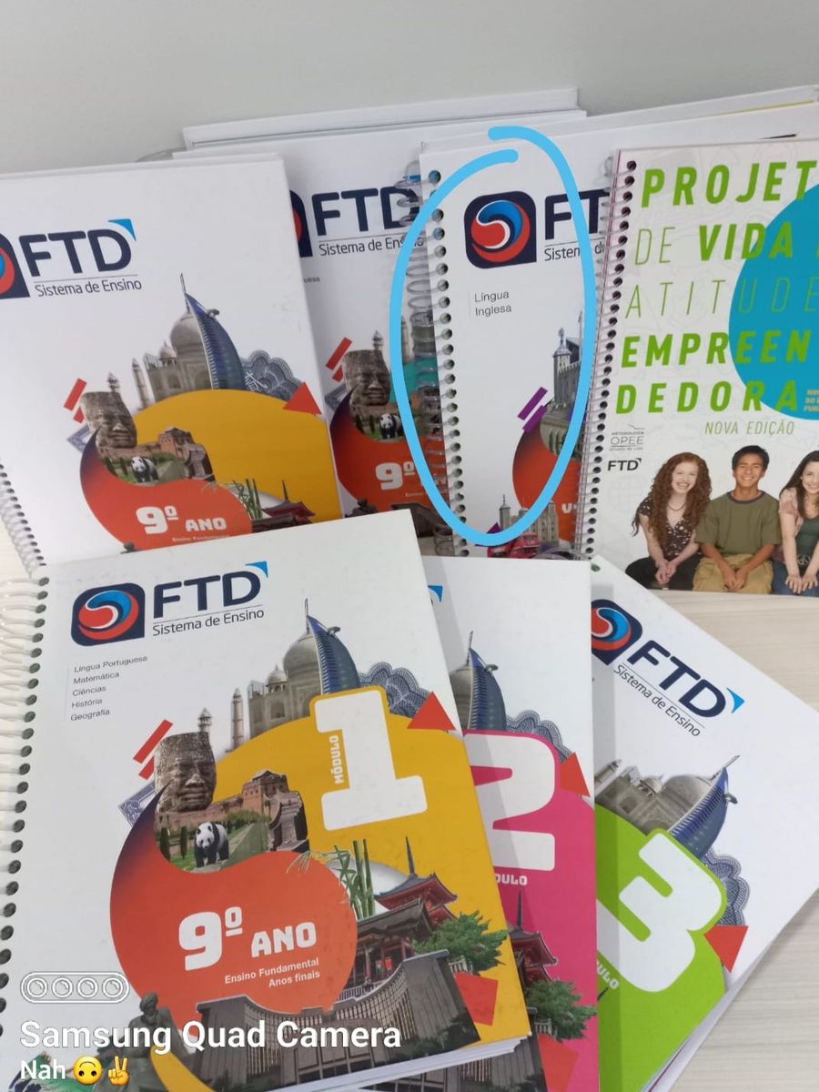 Livros Ftd Ano Livro Ftd Usado Enjoei