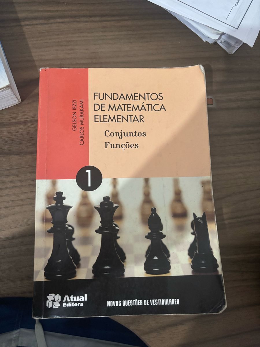 Livros Fundamentos Da Matemática Elementar Fme Iezzi Livro Usado