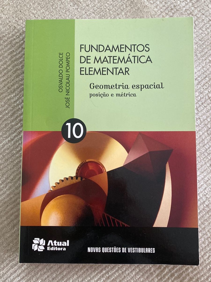 Livros Fundamentos Matemática Elementar Volume 10 | Livro Atual Editora ...