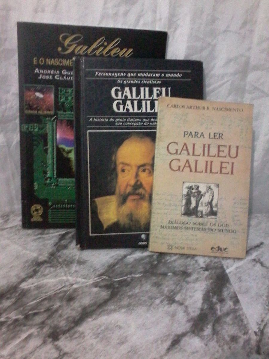 Livros Galileu Galilei | Livro Ed. Globo, Nova Stella E Atual Usado ...