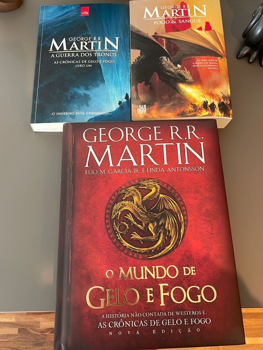 Livros Game Of Thrones George R R Martin | Livro Leya Usado 80651670 ...