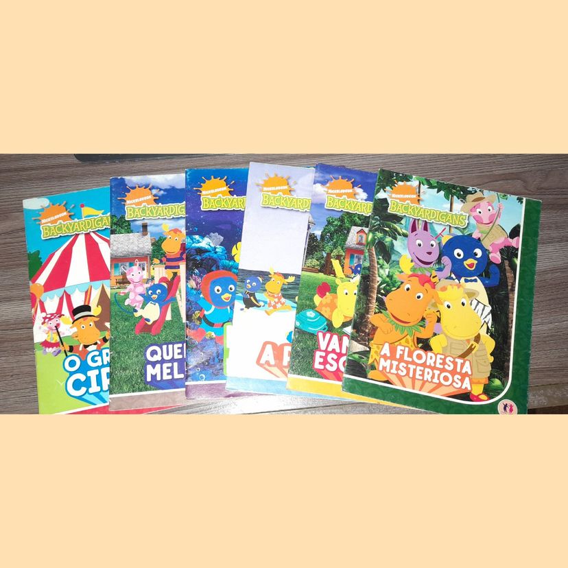 Livros Infantil Backyardigans | Livro Cirandacultural Usado 95918550 ...
