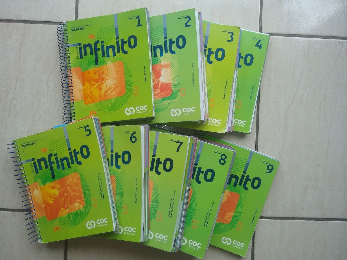 Livros Infinito Coc Sexto Ano 2021