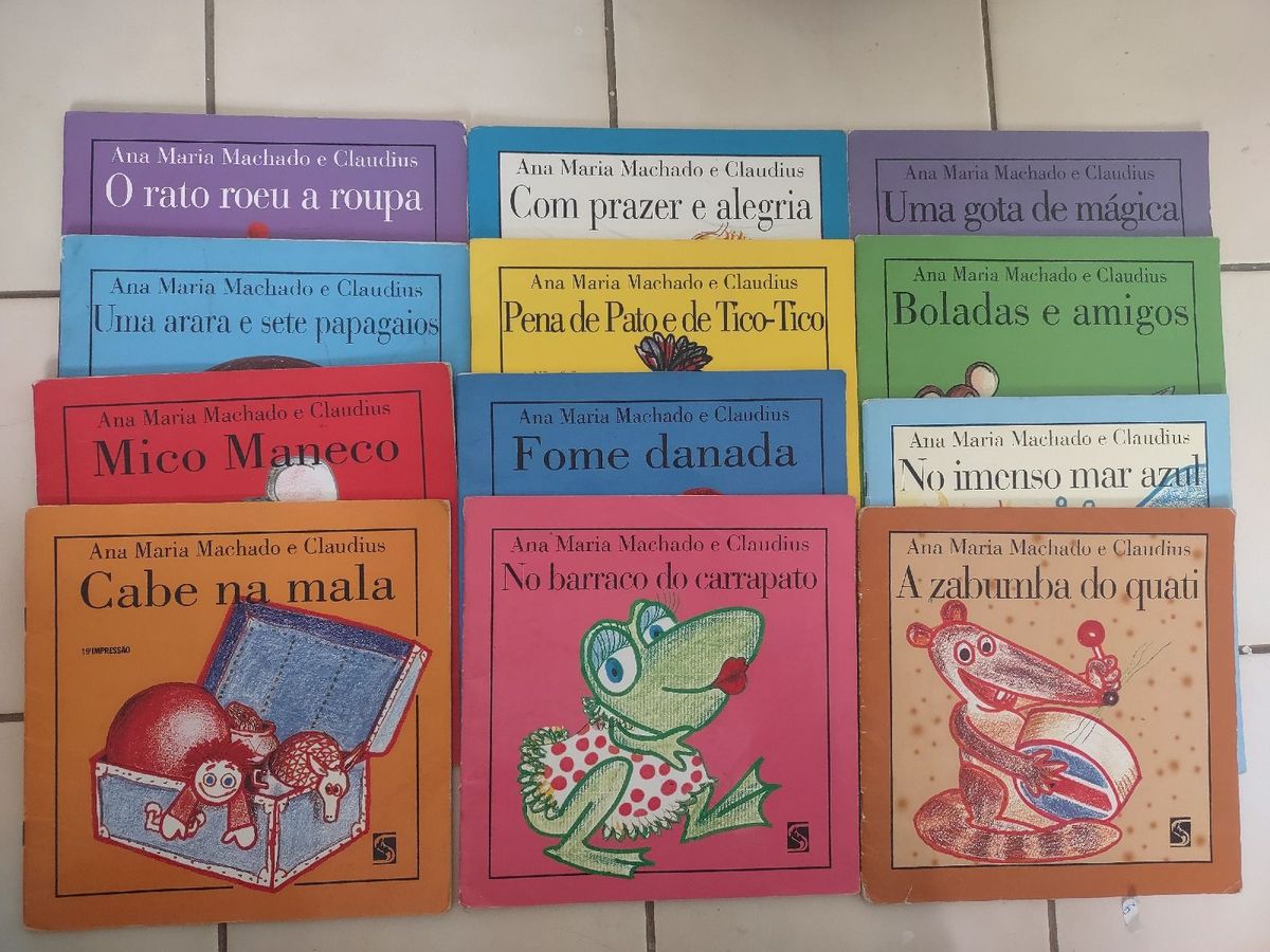 Livros Literários Infantis de Ana Maria Machado | Item Infantil Usado ...