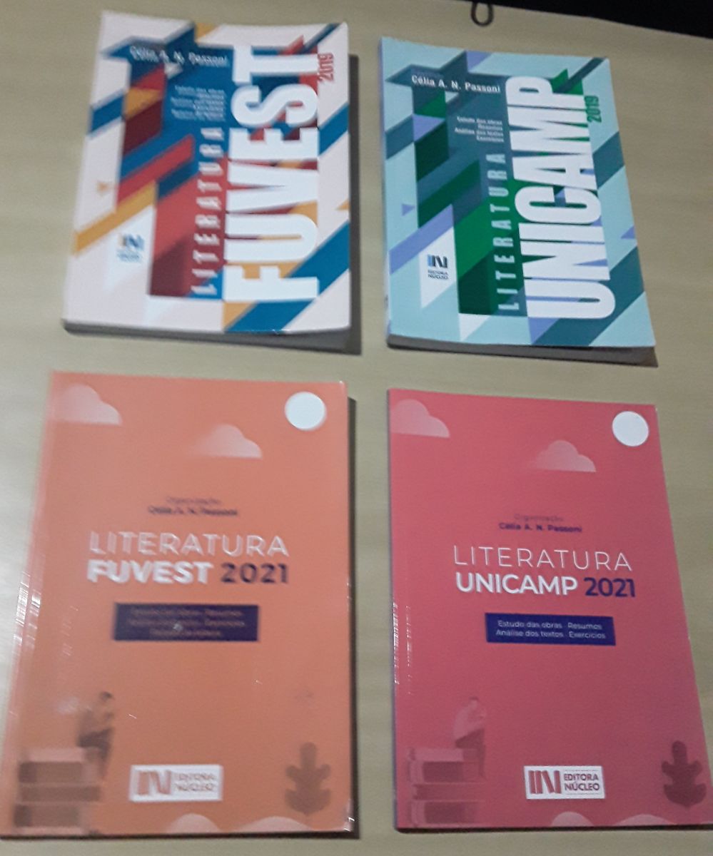 Livros Literatura Fuvest E Unicamp C Lia A N Passoni Anos E Volumes Livro