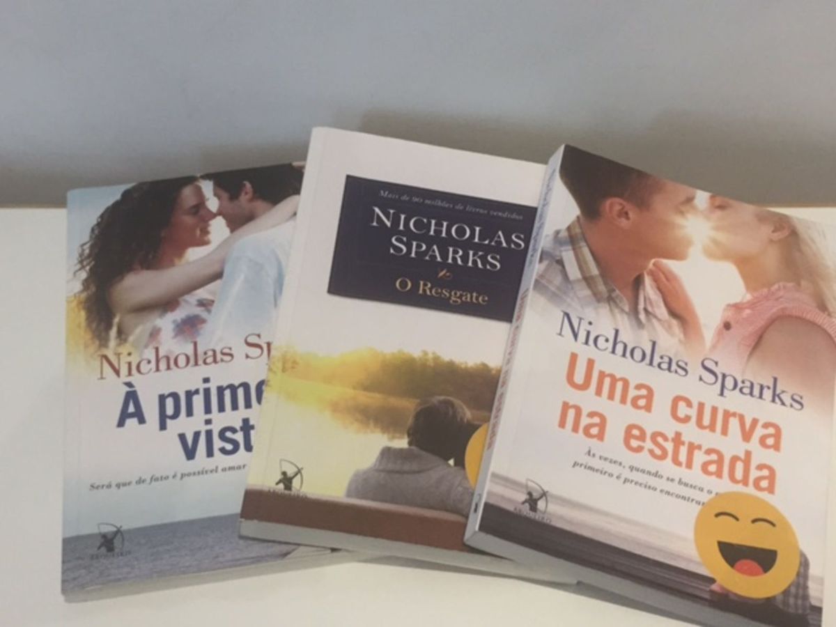 livros nicholas sparks - livraria arqueiro