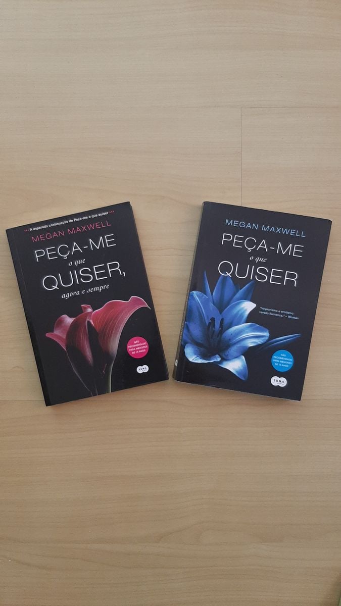 Livros Peça-me O Que Quiser 1 e 2 - Megan Maxwell | Livro Usado ...