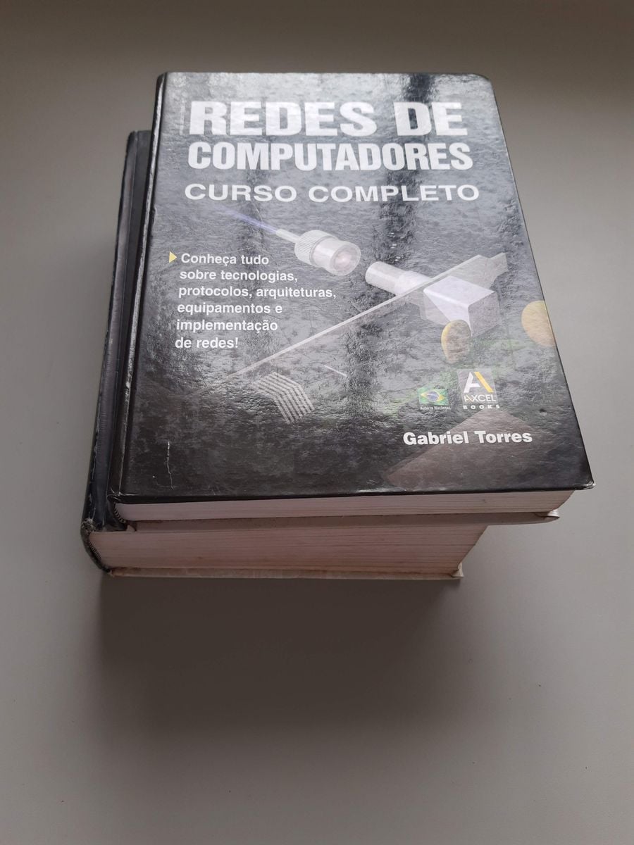 2 Livros Redes de Computadores + Hardware - Gabriel Torres | Livro ...