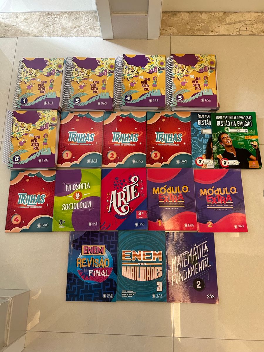 Livros Sas 3° Ens Medio (2025) | Livro Sas Usado 134762606 | enjoei