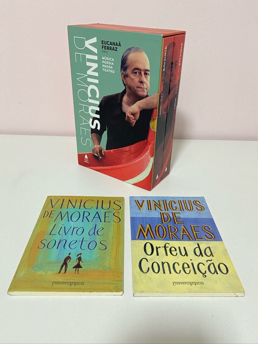 Livros Vinicius de Moraes | Livro Nunca Usado 60537121 | enjoei