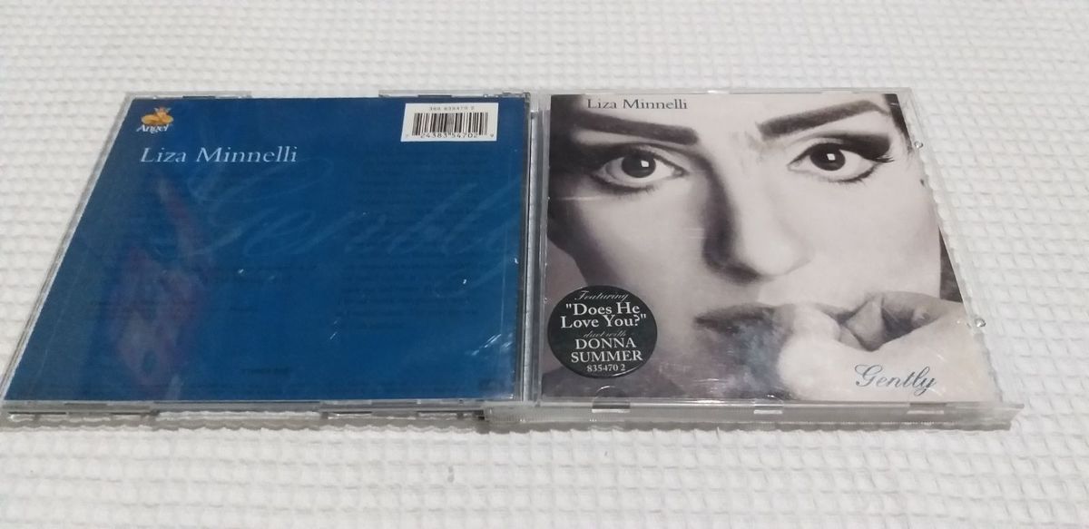 Liza Minnelli Cd Gently Com Participação De Donna Summer Item De