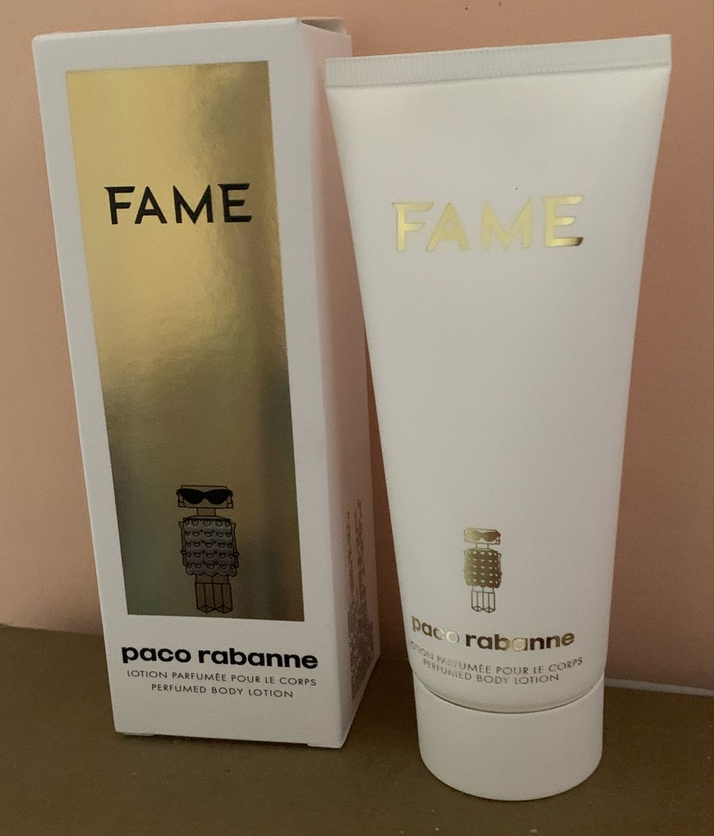 Black Friday Só Hoje Aproveite Loção Hidratante Original Fame da Paco ...