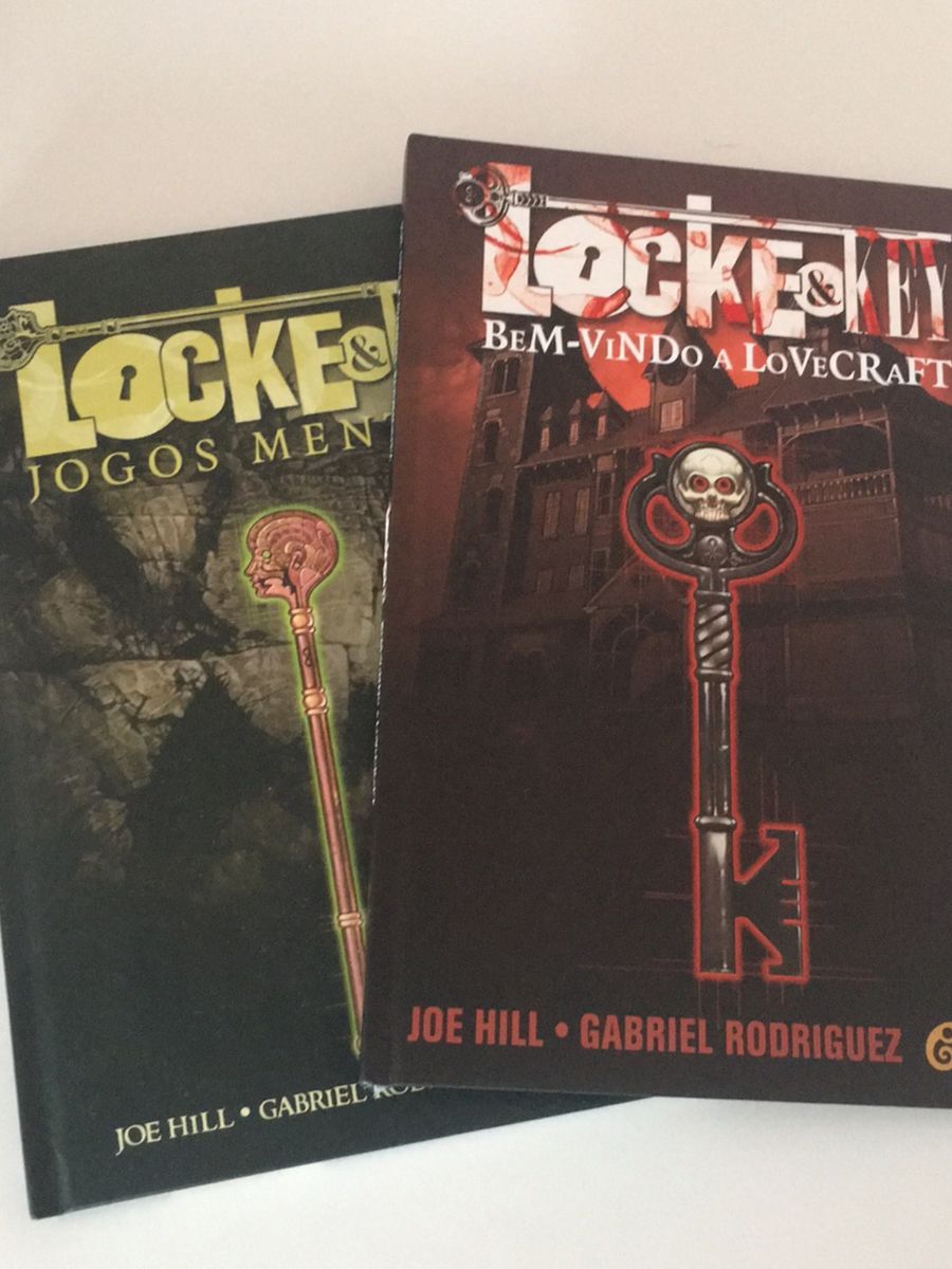 Locke And Key Volumes 1 e 2 Produto Masculino Editora Geektopia Usado