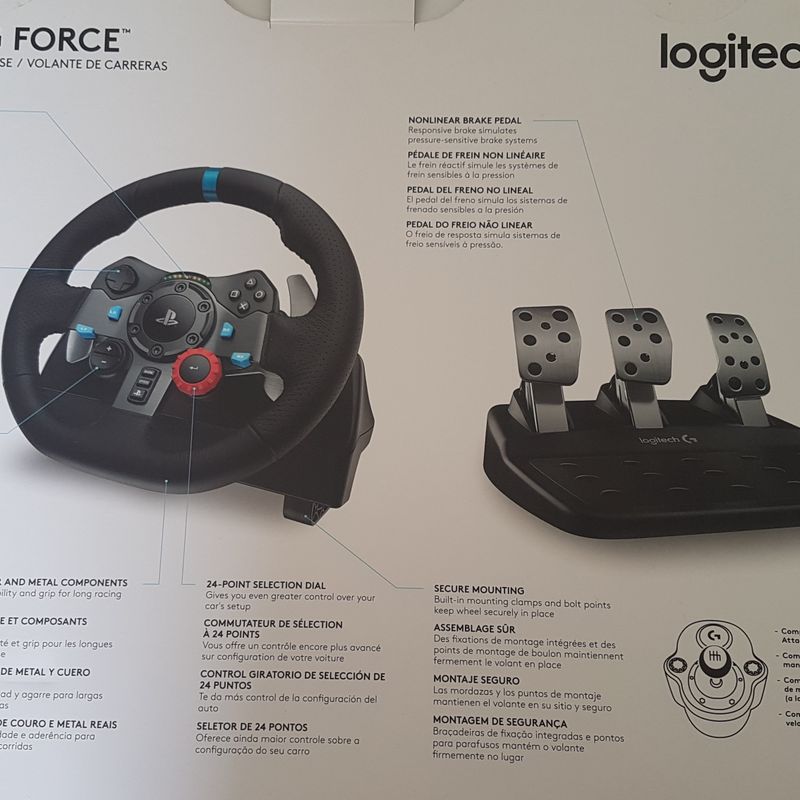Kit Logitech G25 Original Completo | Acessório p/ Videogame Logitech Usado  63342027 | enjoei