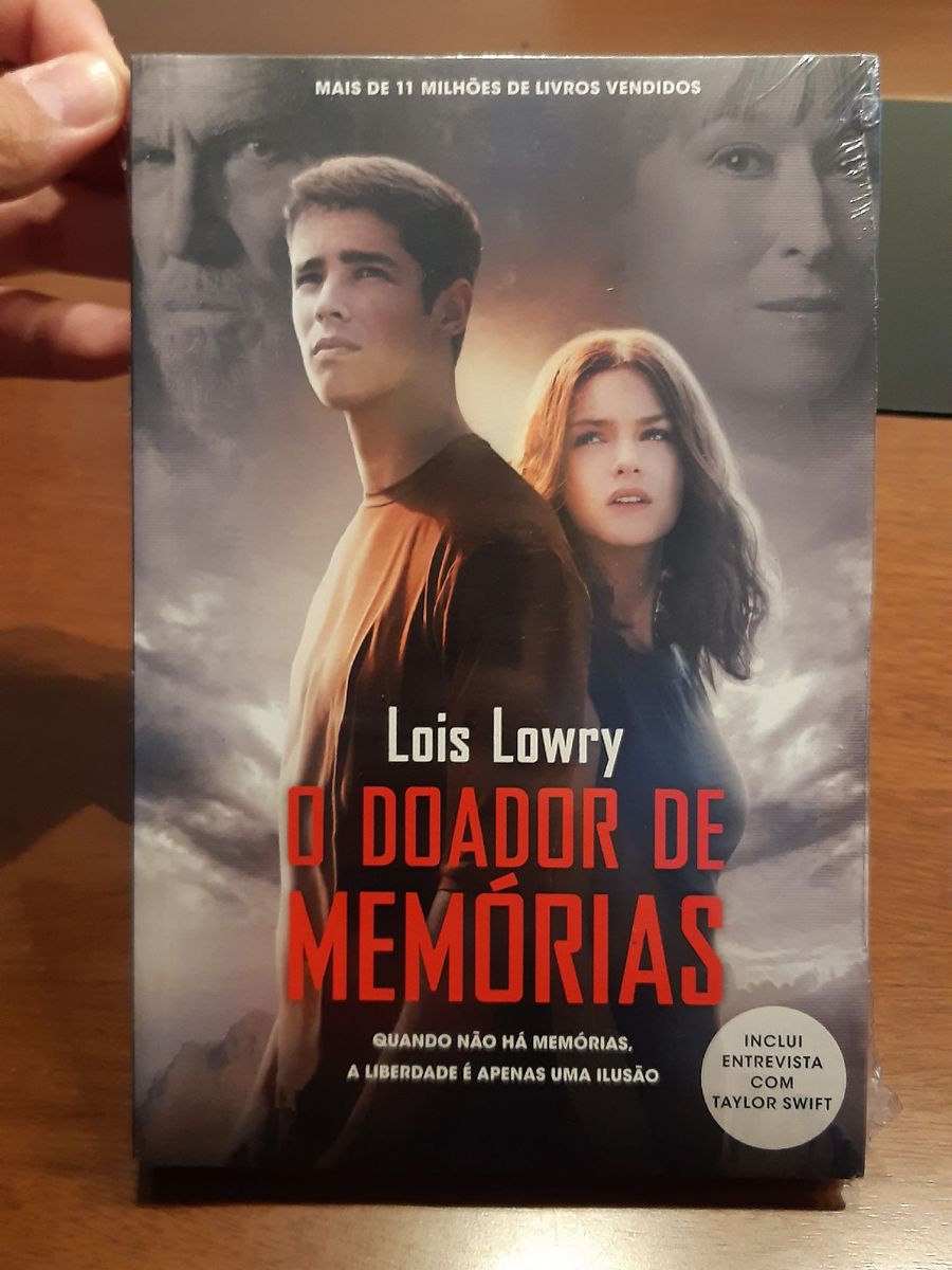 Lois Lowry O Doador de Memórias (lacrado) (inclui Entrevista com Taylor Swift) Livro