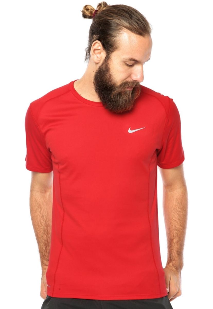 camiseta nike vermelha