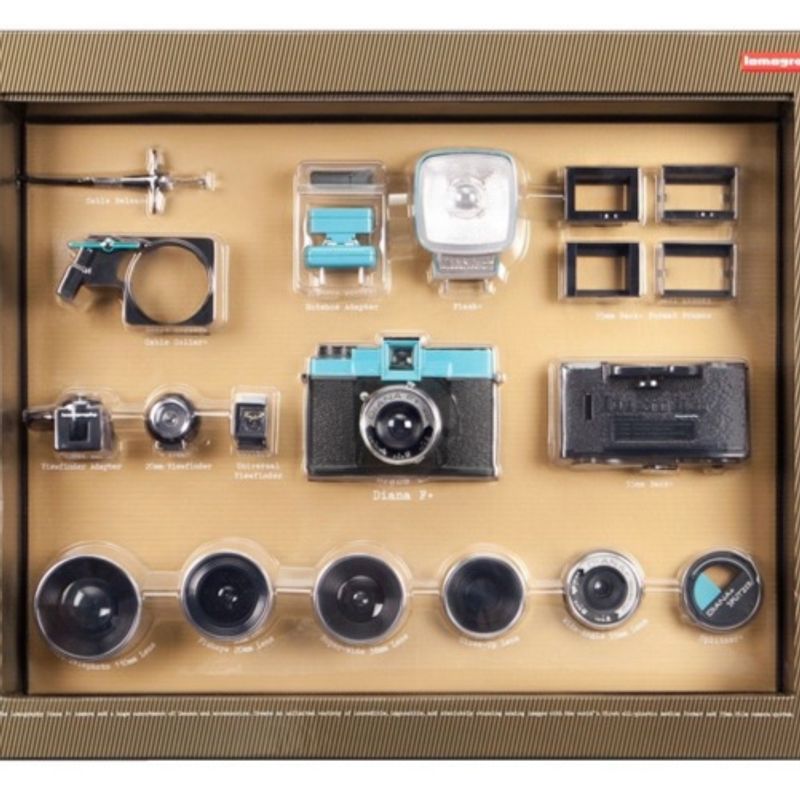 Diana F+ Deluxe Kit: Everything and More · Lomography