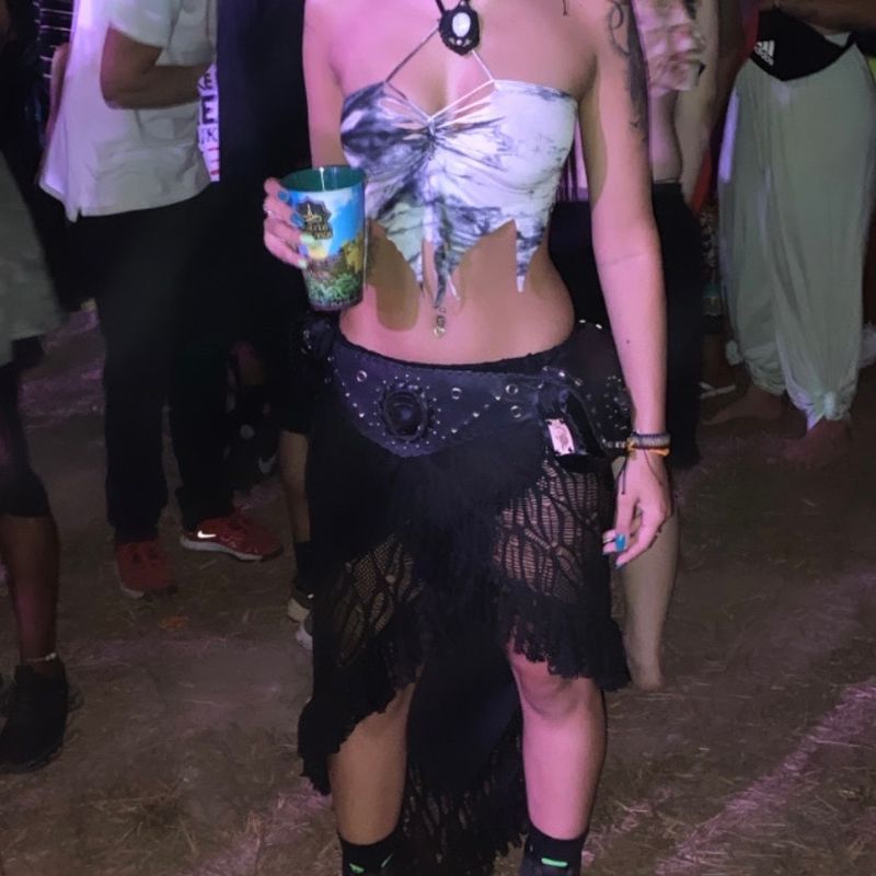 Look Rave. Produto Feminino Usado 96028459 enjoei