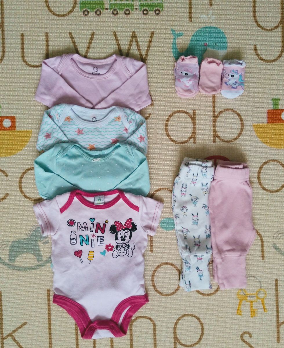 roupas para bebe de 0 a 3 meses