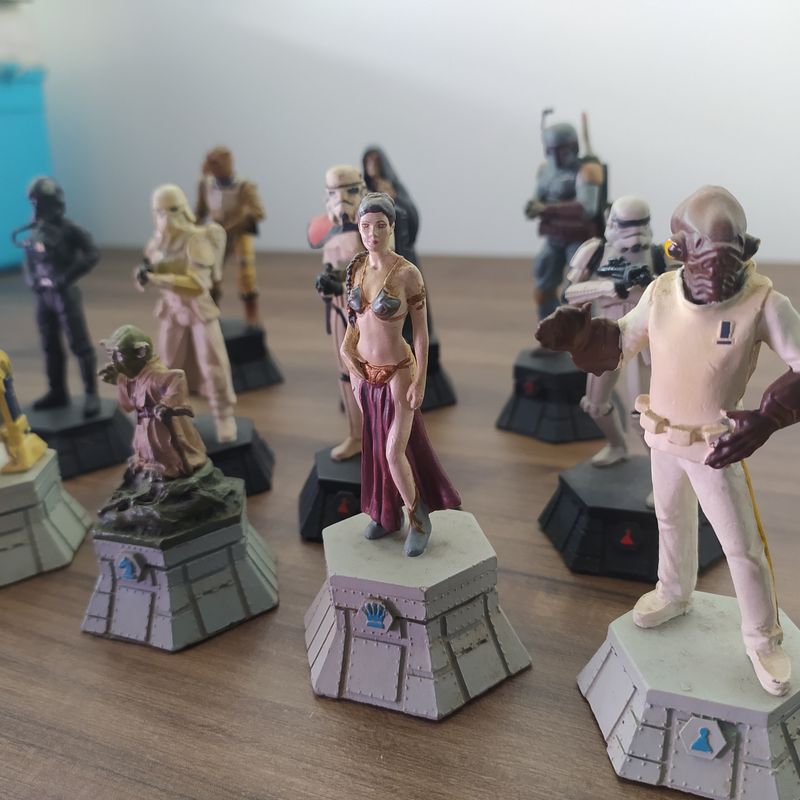Planeta DeAgostini lança jogo de Xadrez inspirado na saga Star Wars - Tu Já  Viu