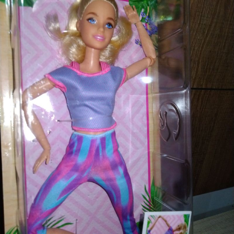 Lote 3 Barbies Made To Move Yoga Ruiva Morena Loira, Brinquedo Barbie  Usado 57753020