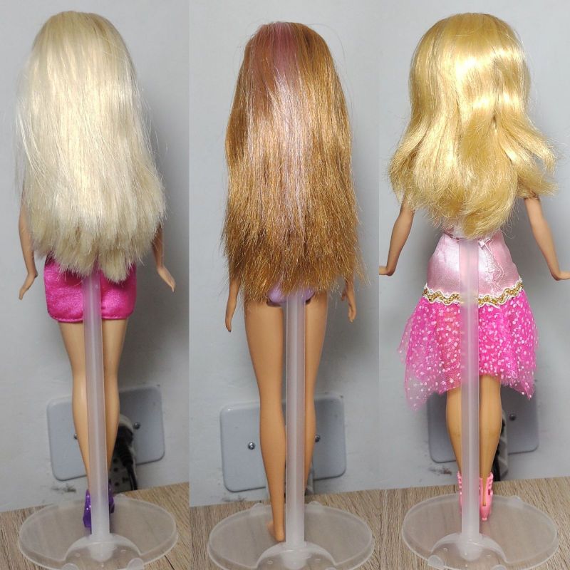 Lote 3 Barbies Made To Move Yoga Ruiva Morena Loira