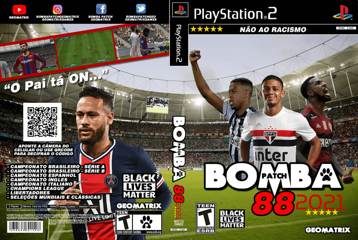 Lote 3 Jogos Ps2 - Patch (Pes 2020, Bomba Patch 88, F1 2006), Jogo de  Videogame Ps2 Nunca Usado 53590169