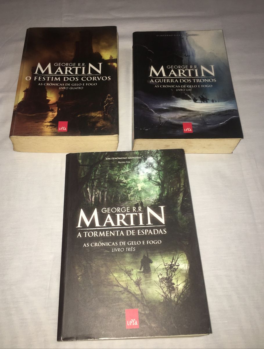 Lote 3 Livros George R. R. Martin Ler Descrição | Livro Usado 69830732 ...