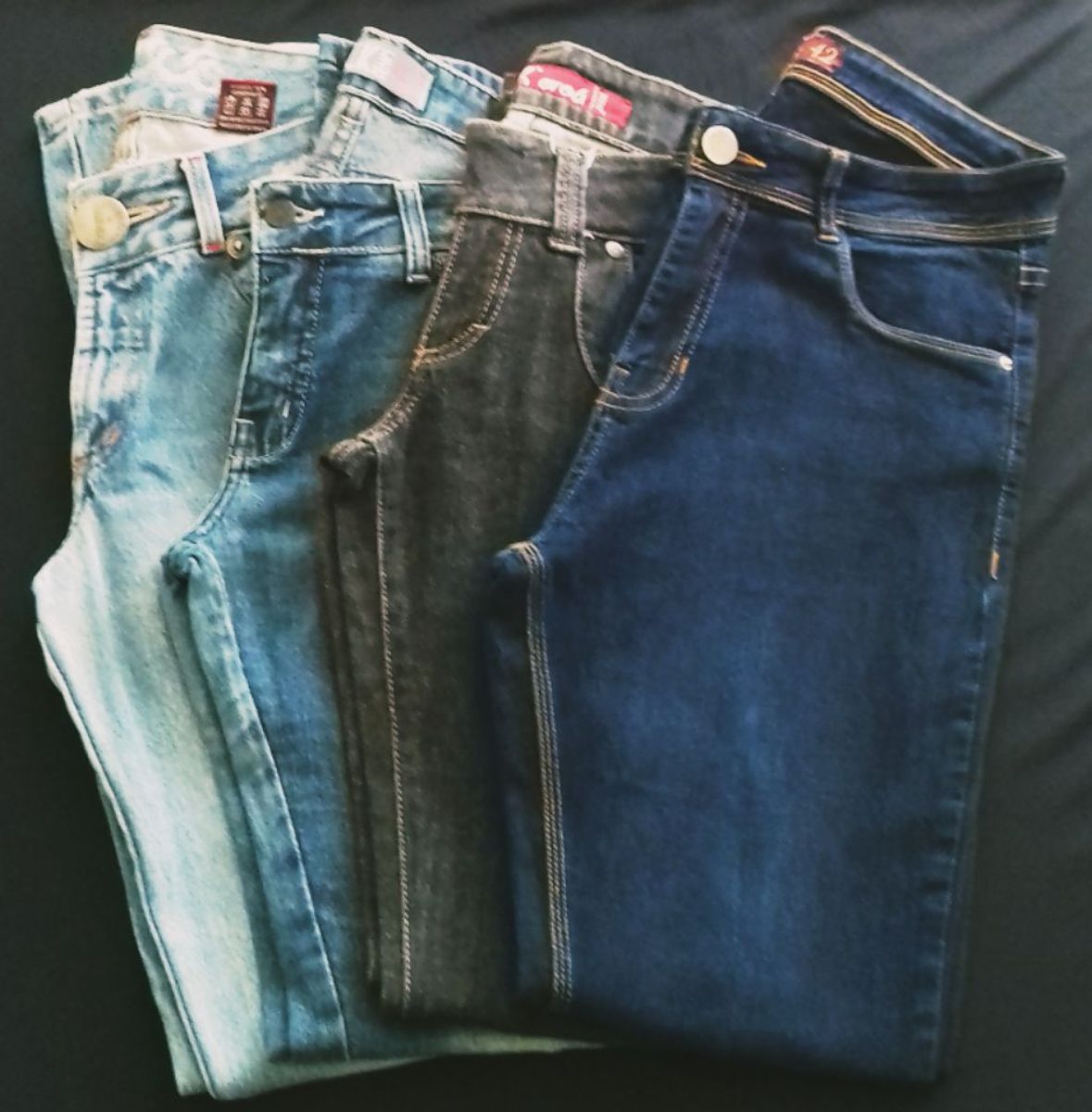 jaqueta jeans feminina caedu