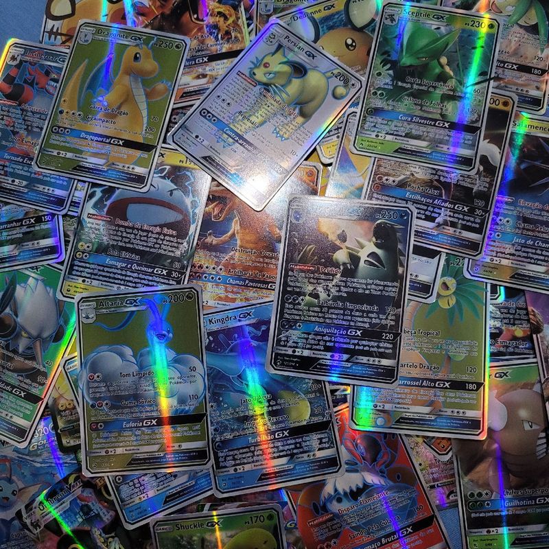 Lote de 5 Cartas Gx e Vmax Pokemons Lendários | Brinquedo Pokemon Usado  88042718 | enjoei