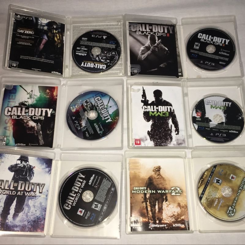 Lote com 10 Jogos de Playstation 3 Ps3 - Mídia Física Original - Desconto  no Preço