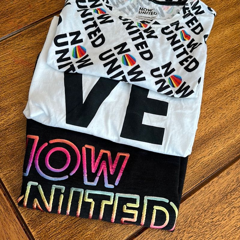 Lote Blusinhas Now United Roupa Infantil para Menina Diversas