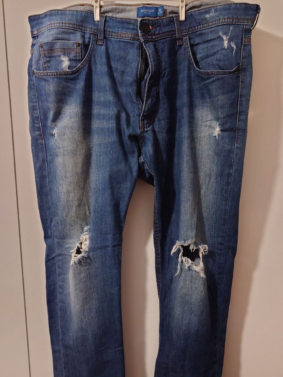 Lote Cal a Jeans Masculina Tamanho 48 Cal a Masculina Ad