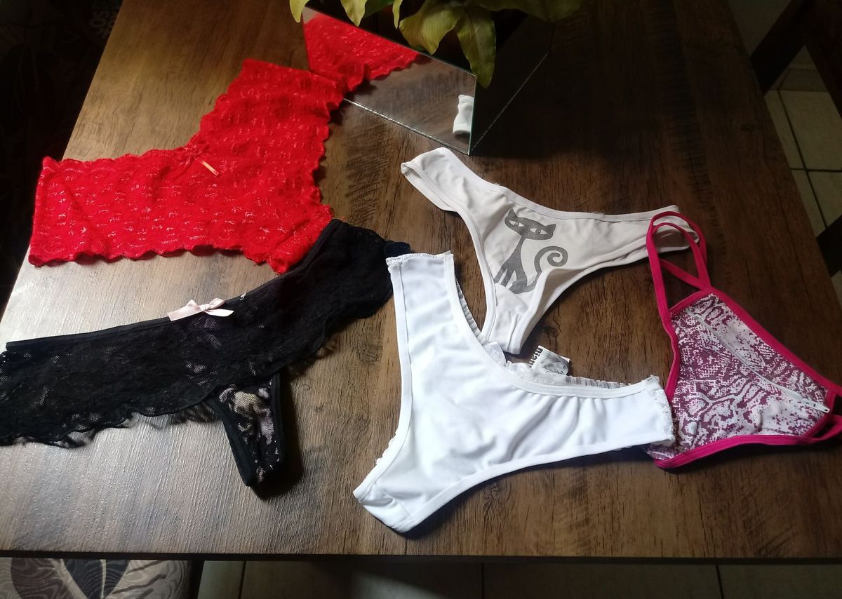 Lote Calcinhas | Lingerie Feminina Usado 31116923 | enjoei