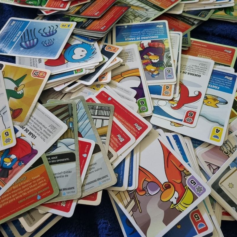 Lote Cards Club Penguin