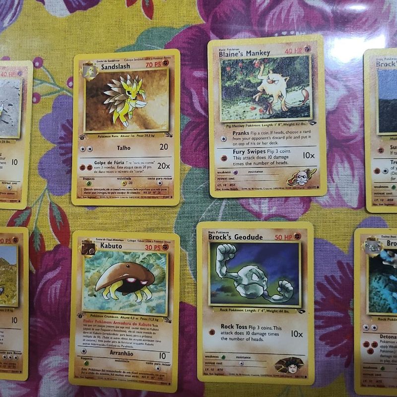 lote cartas pokemon tipo psíquico pokemon tcg - Comprar Cartas