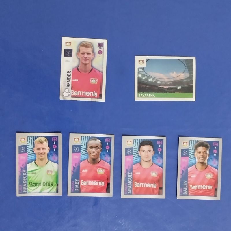 Figurinhas UEFA Champions League 2019/20 - lote com 10 envelopes