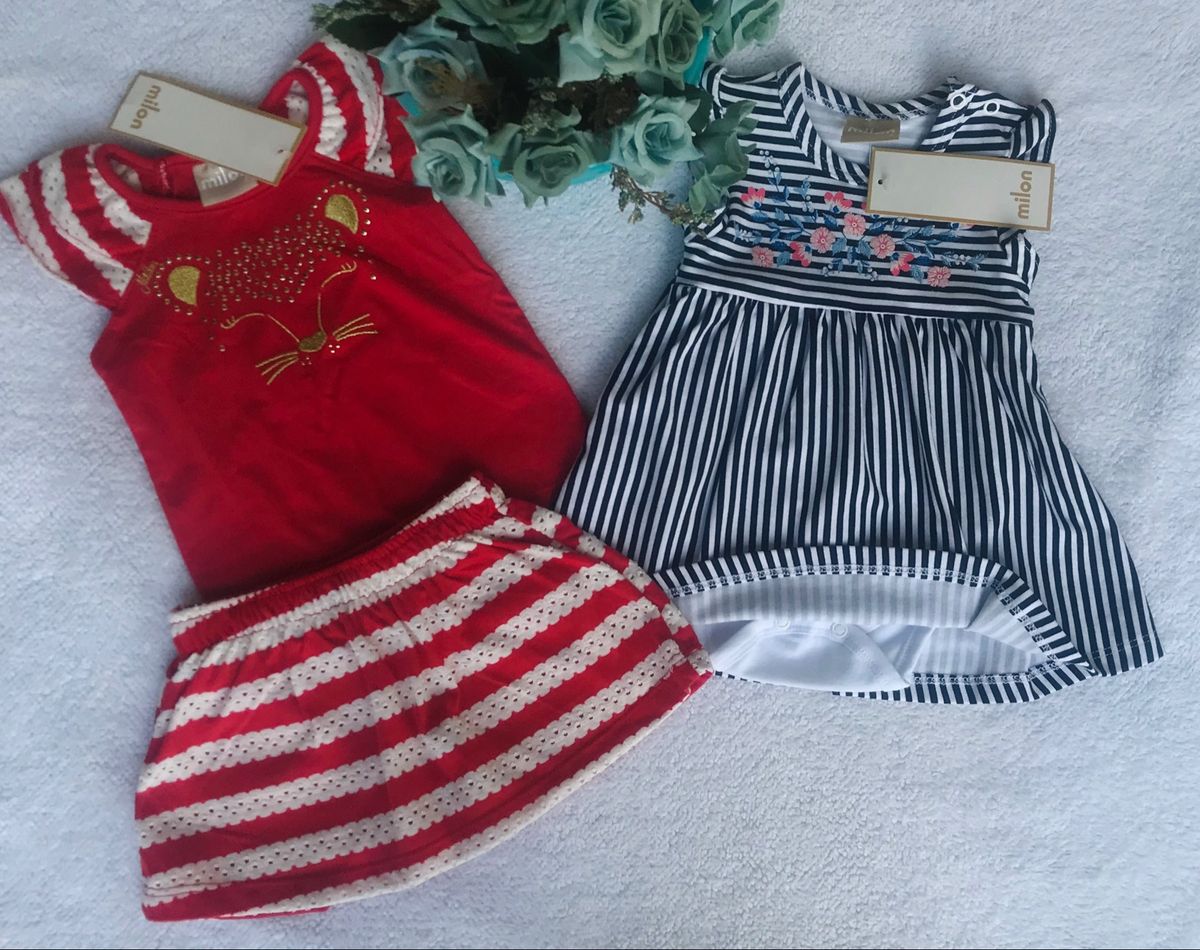 Lote da Milon Novo -envio Imediato | Roupa Infantil para Beb\u00ea Milon ...