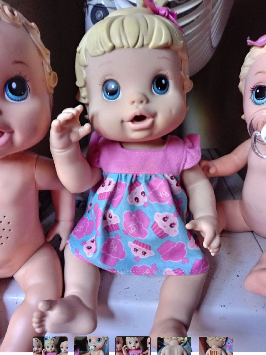 Lote De Bonecas Baby Alive Brinquedo Baby Alive Usado Enjoei