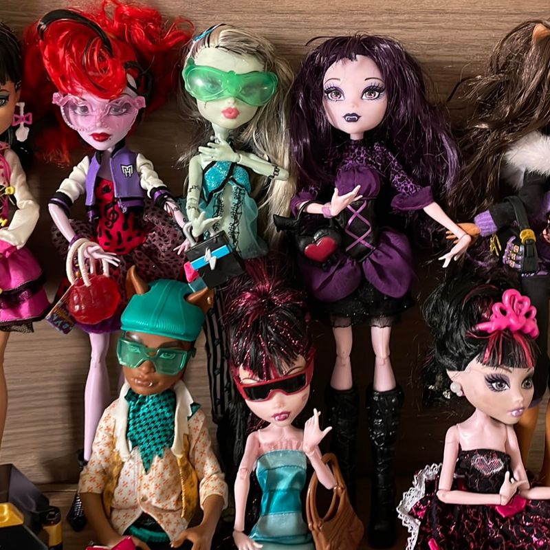 Boneca Monster High Original Lote, Brinquedo Mattel Usado 90037656